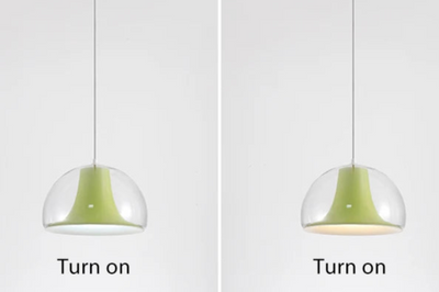 Jellyfish Glass Pendant Light – Elegant Bauhaus-Inspired Hanging Lamp (E27, LED Compatible)
