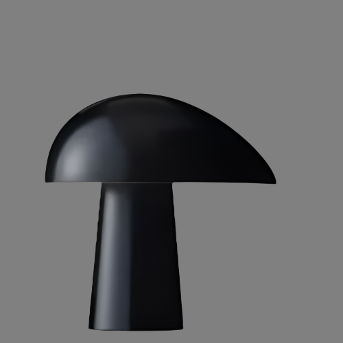 Juno Scandinavian Table Lamp – Modern Mushroom-Inspired Design with Wood Accents