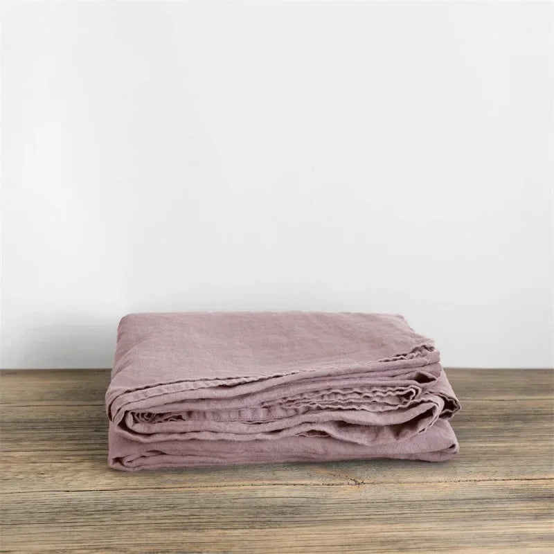 100% Pure Linen Sheets – Luxurious Comfort and Breathability for Restful Nights