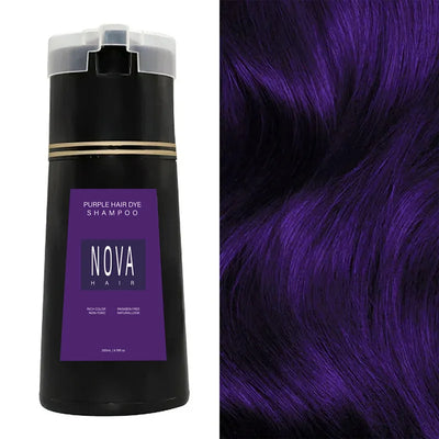 NovaHair Instant Dye Shampoo – Fast & Gentle Hair Coloring