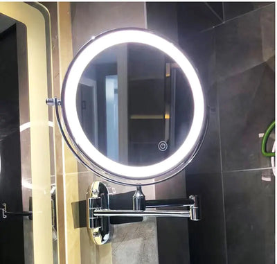 Rechargeable LED Makeup Mirror – Precision Clarity with Adjustable Lighting