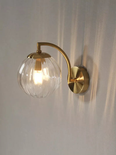 GlassLamp™ Luxury Wall Light – Elegant Glass Candelabra LED Fixture (Dimmable)