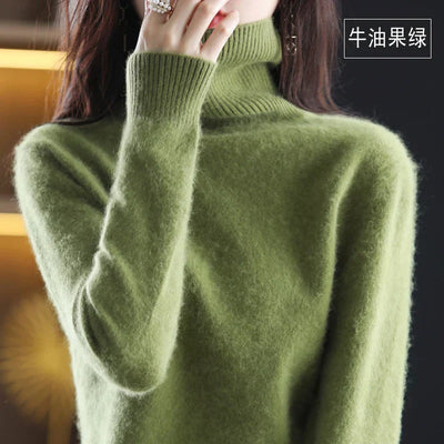 Emma Cashmere Turtleneck Sweater – Luxurious Softness & Timeless Elegance