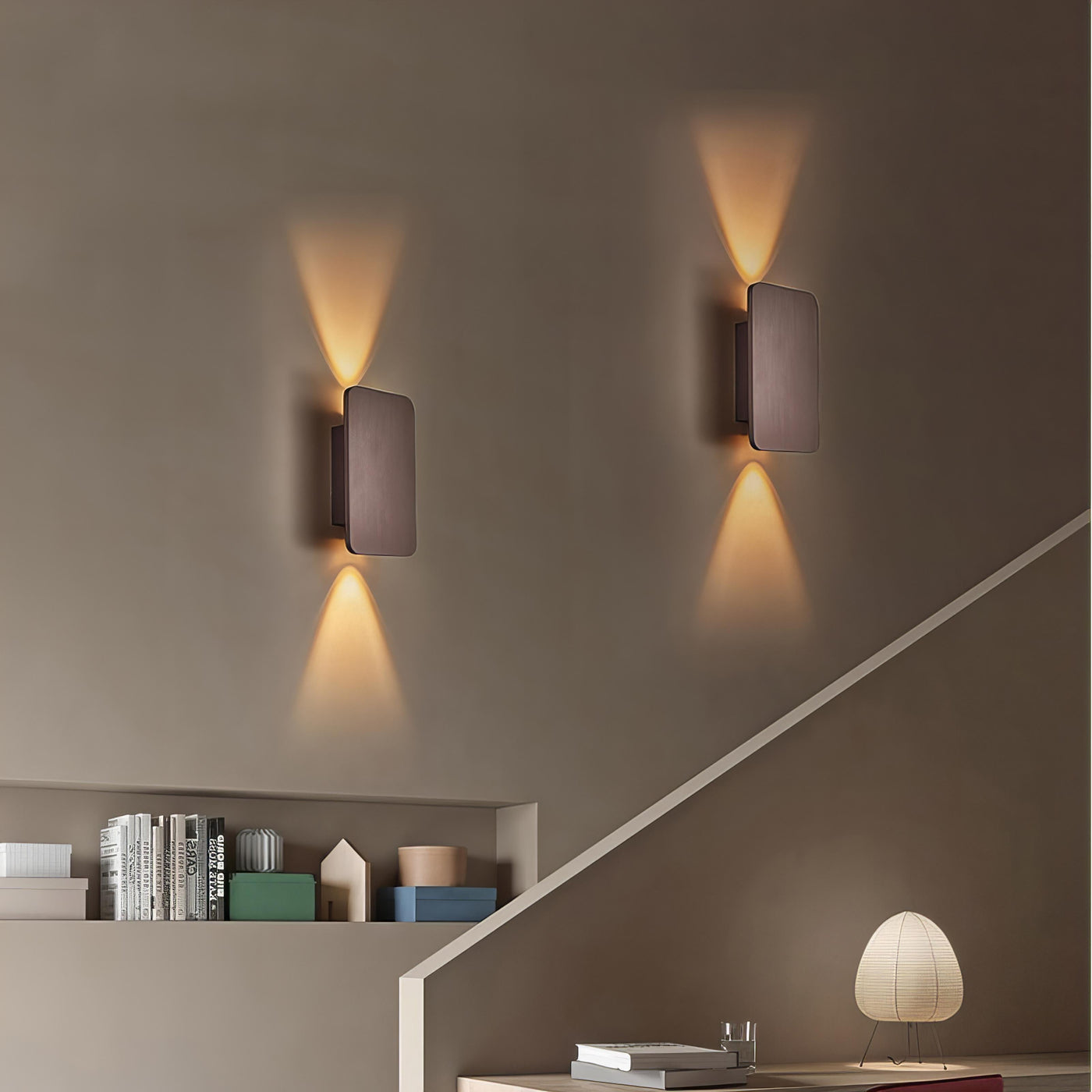 Luma Outdoor Wall Sconce – Modern Rectangular Design for Exterior Spaces