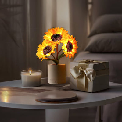 Luminous Sunflower Lamp – Nature-Inspired Glow for a Warm & Cheerful Ambience