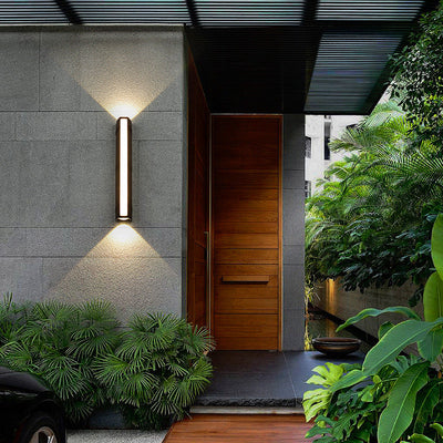 Waterproof Outdoor Wall Light – Modern LED Aluminium Fixture for Gardens & Entrances