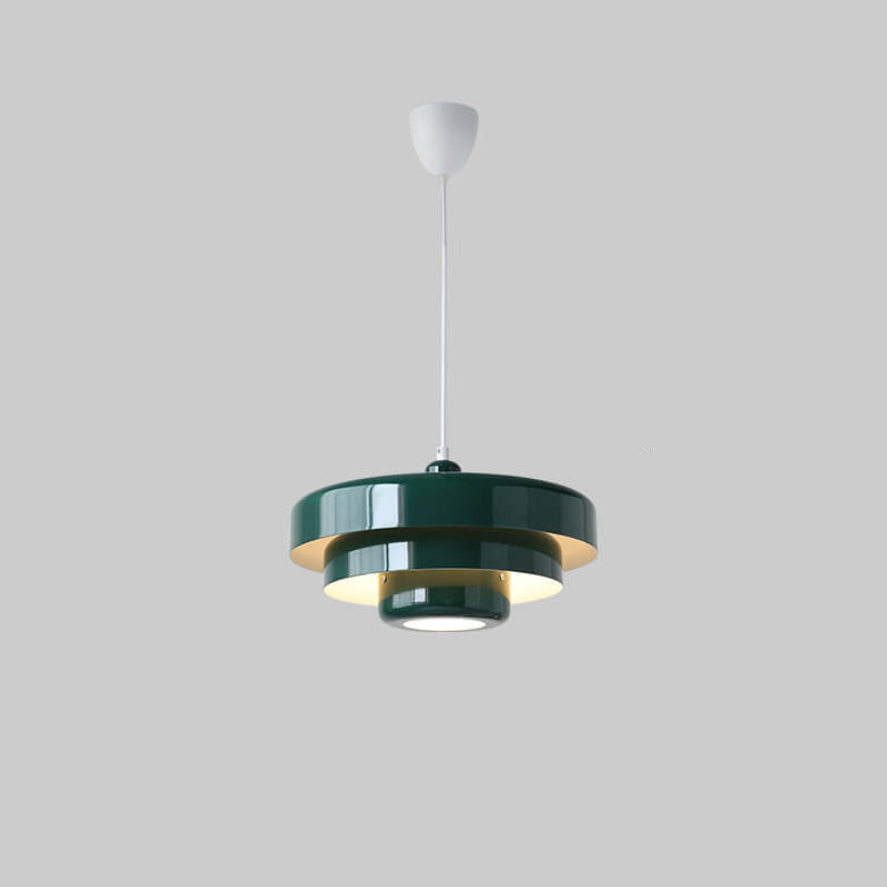 Vintage Multi-Layered Pendant Light – A Fusion of Modern Elegance & Retro Charm