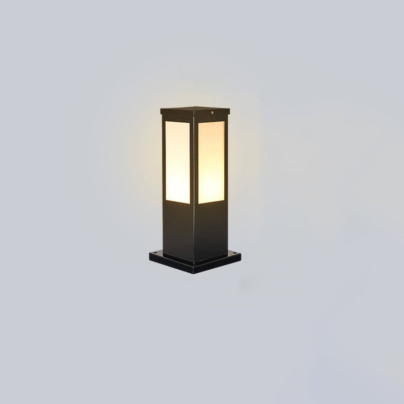 Modern Square LED Bollard Light – Waterproof Outdoor Pathway Lamp