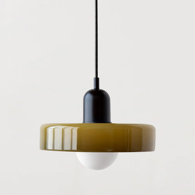 Bauhaus Pendant Light – A Timeless Fusion of Stained Glass & Modern Functionality