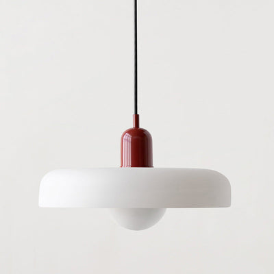 Bauhaus Pendant Light – A Timeless Fusion of Stained Glass & Modern Functionality