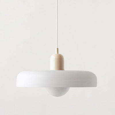 Bauhaus Pendant Light – A Timeless Fusion of Stained Glass & Modern Functionality