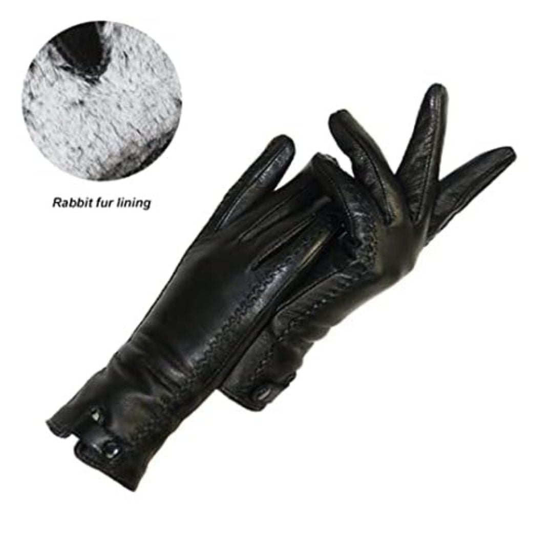 Amaya Leather Gloves – Vintage Elegance and Modern Warmth