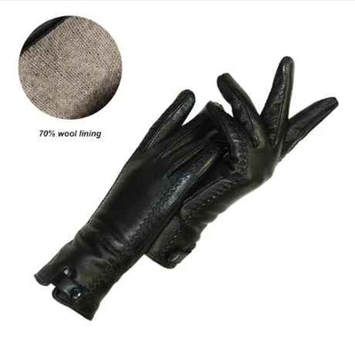 Amaya Leather Gloves – Vintage Elegance and Modern Warmth