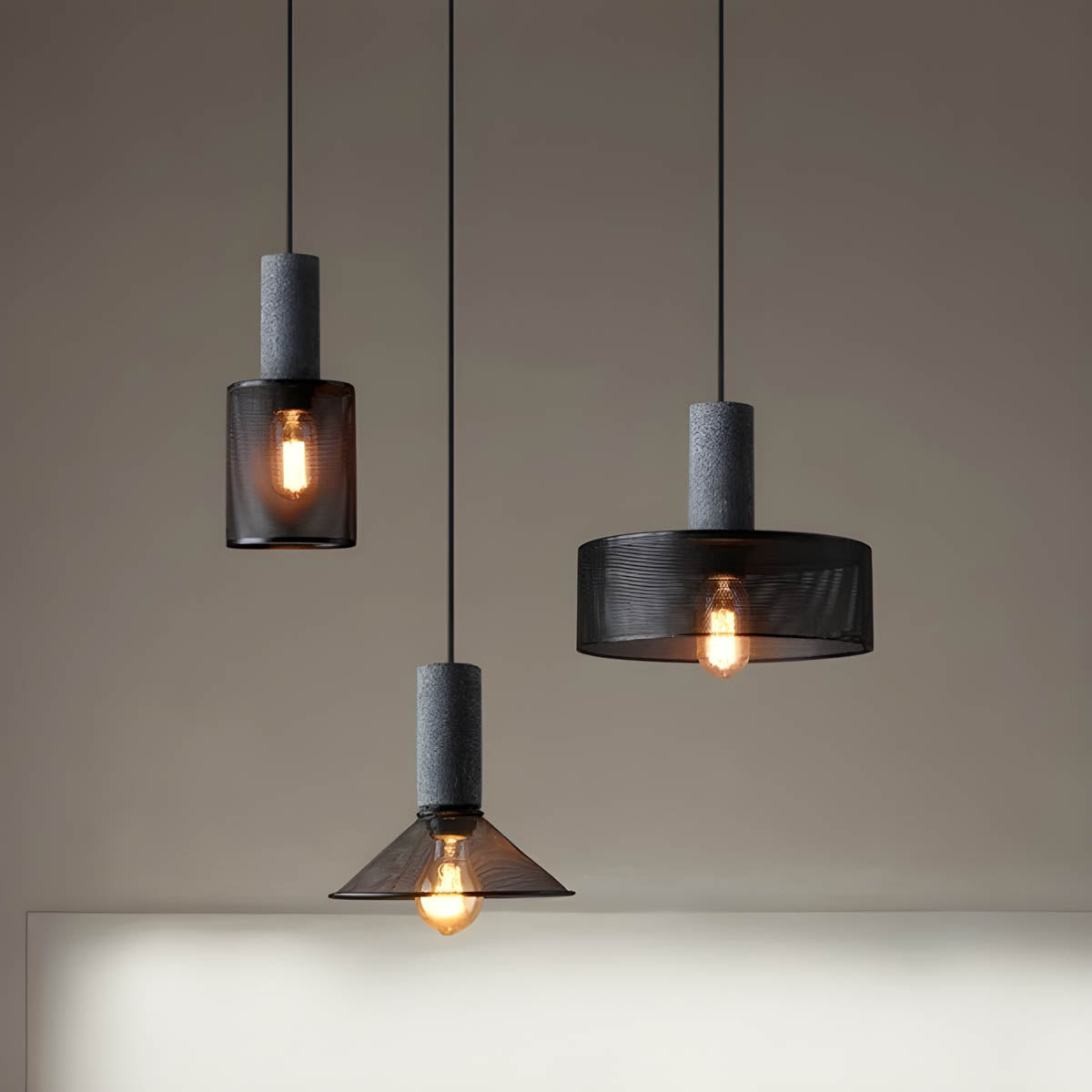 Shane Concrete Pendant Light – Modern Industrial Design for Stylish Interiors