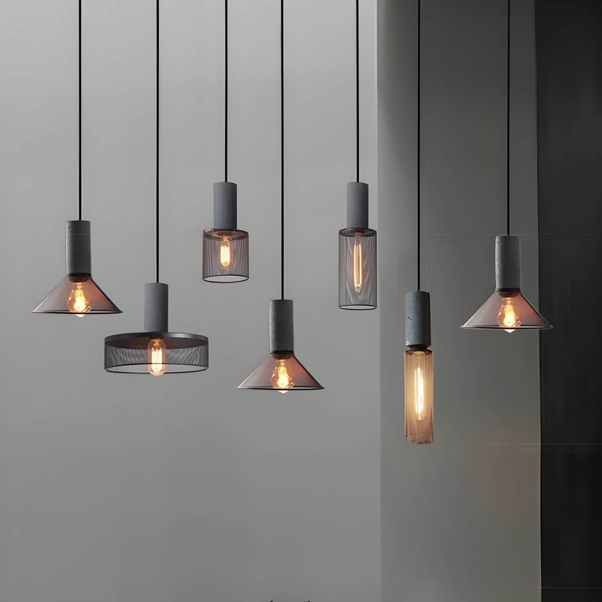 Shane Concrete Pendant Light – Modern Industrial Design for Stylish Interiors