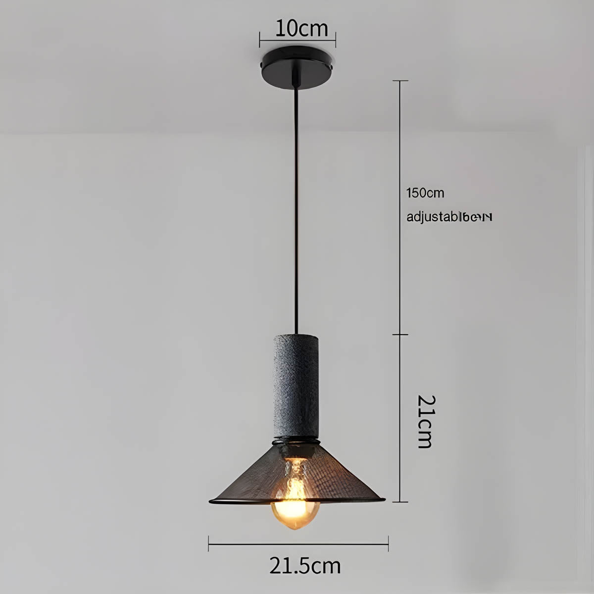 Shane Concrete Pendant Light – Modern Industrial Design for Stylish Interiors