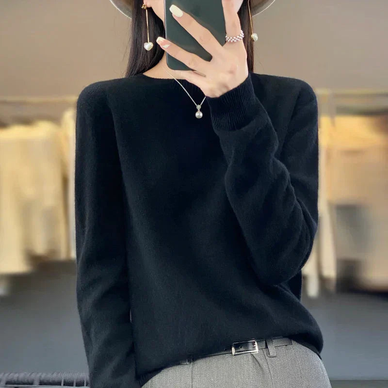100% Australian Merino Wool Sweater – Soft, Warm & Timelessly Elegant