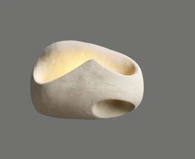 Edda Wall Lamp – Industrial Concrete-Inspired Art Deco Lighting