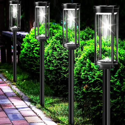 SolarGlow LED Lantern – Elegant Solar-Powered Outdoor Lighting