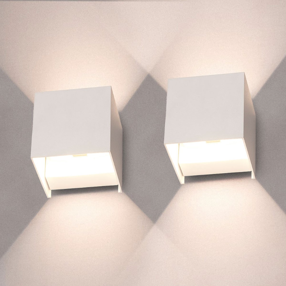 DuoGlow Wireless Wall Light – Sleek & Modern Ambient Lighting (Set of 2)