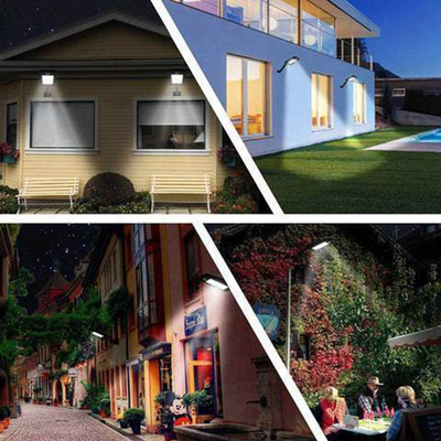 IlluminateSolar 6000K LED Street Light – Solar-Powered Outdoor Security Light with Motion Sensor