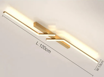 StekGlow LED Ceiling Light – Sleek & Modern Linear Illumination