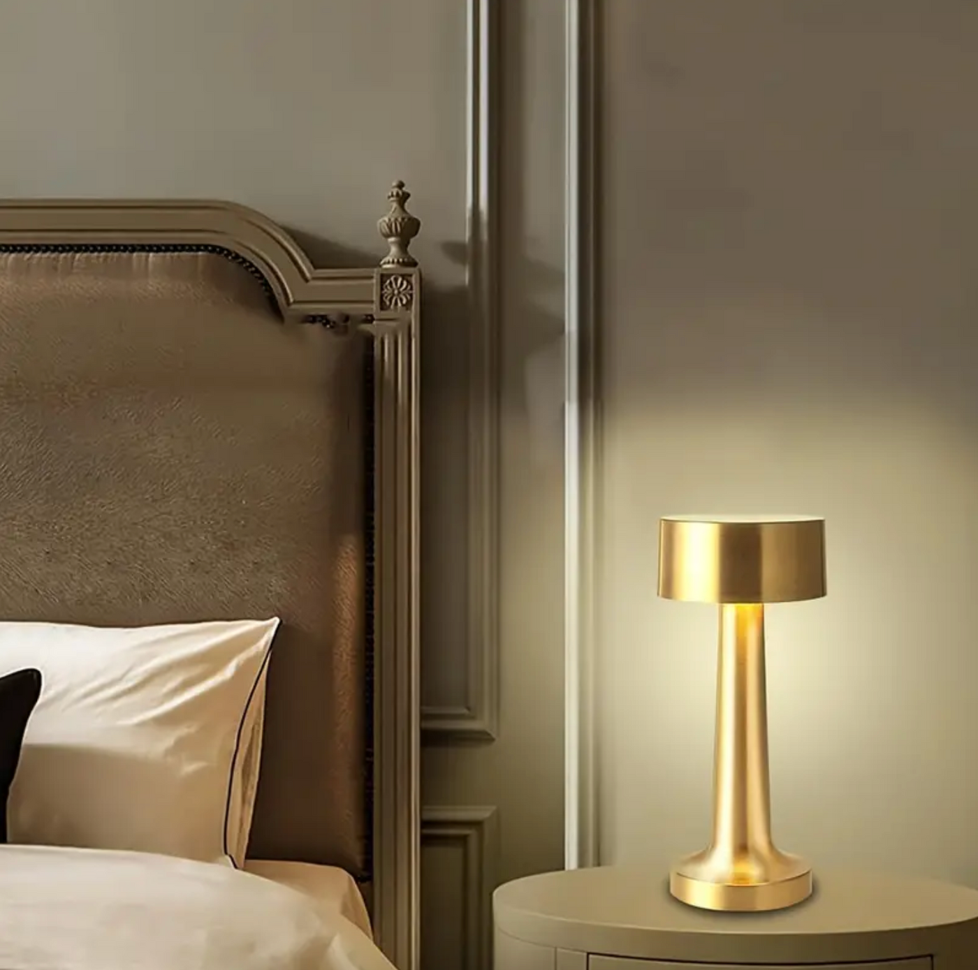 LumiTouch – Versatile Touch Lamp with Adjustable Brightness and Modern Design