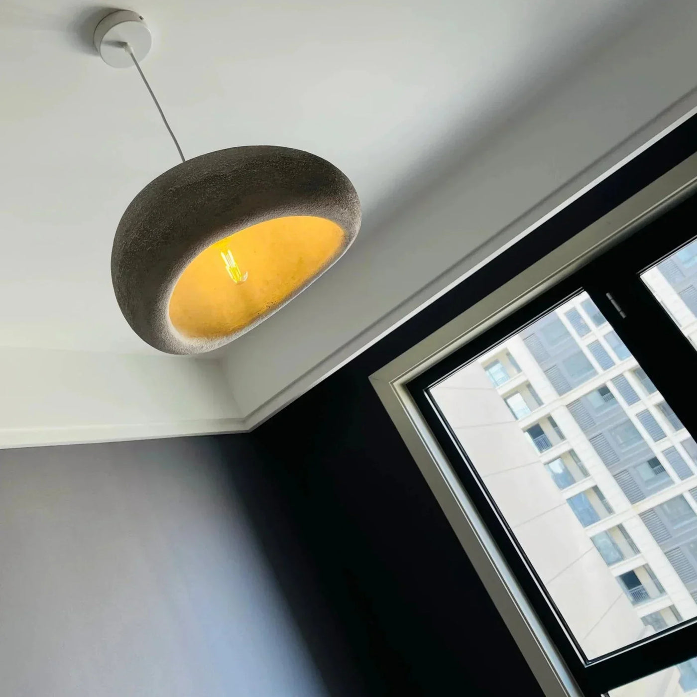 Wabi-Sabi Pendant Light – Sculptural Elegance in Three Sizes