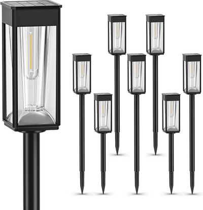 SolarGlow LED Lantern – Elegant Solar-Powered Outdoor Lighting