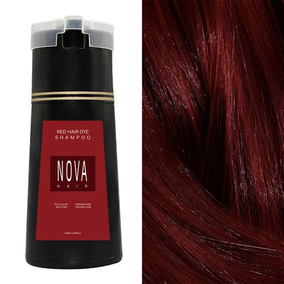 NovaHair Instant Dye Shampoo – Fast & Gentle Hair Coloring