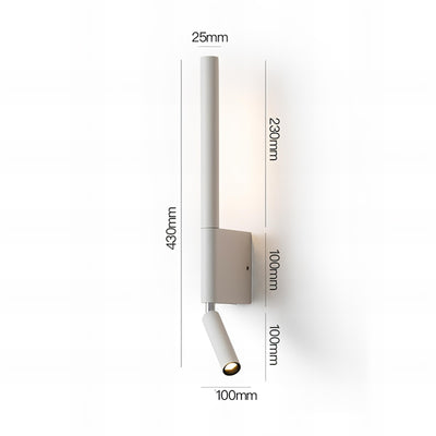 Liora - 330-Degree Rotating Wall Sconce for Bedside Table