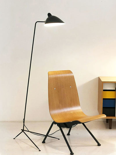 Mouille-Inspired Three-Arm Floor Lamp – Sculptural Lighting with Adjustable Arms