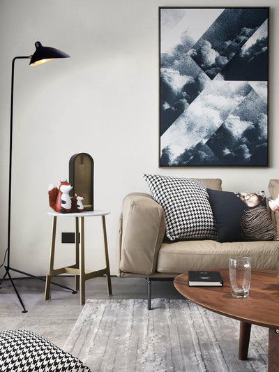 Mouille-Inspired Three-Arm Floor Lamp – Sculptural Lighting with Adjustable Arms