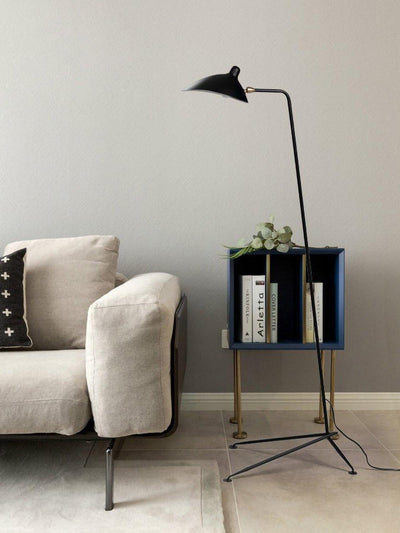 Mouille-Inspired Three-Arm Floor Lamp – Sculptural Lighting with Adjustable Arms