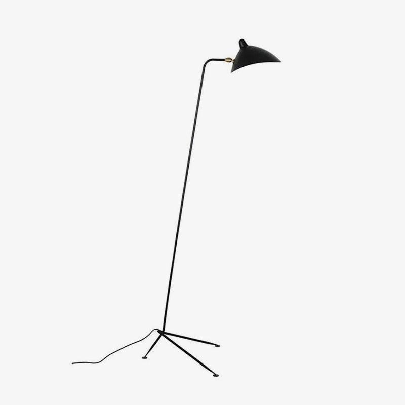 Mouille-Inspired Three-Arm Floor Lamp – Sculptural Lighting with Adjustable Arms