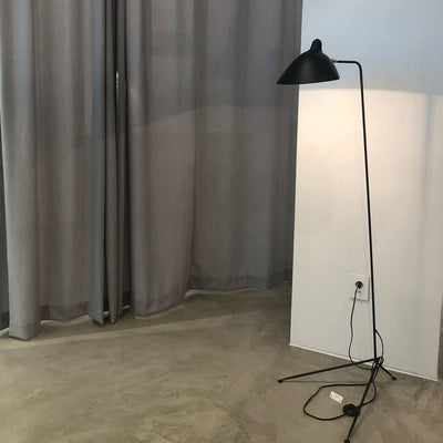 Mouille-Inspired Three-Arm Floor Lamp – Sculptural Lighting with Adjustable Arms