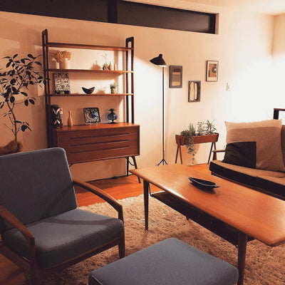 Mouille-Inspired Three-Arm Floor Lamp – Sculptural Lighting with Adjustable Arms