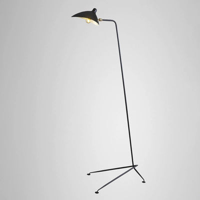 Mouille-Inspired Three-Arm Floor Lamp – Sculptural Lighting with Adjustable Arms