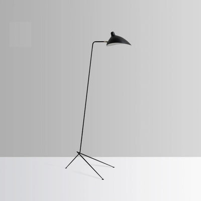 Mouille-Inspired Three-Arm Floor Lamp – Sculptural Lighting with Adjustable Arms