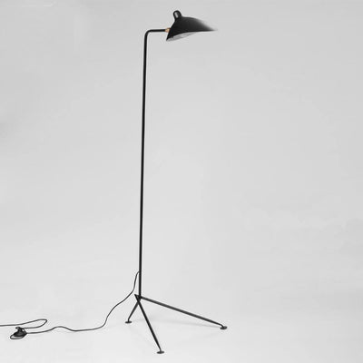 Mouille-Inspired Three-Arm Floor Lamp – Sculptural Lighting with Adjustable Arms