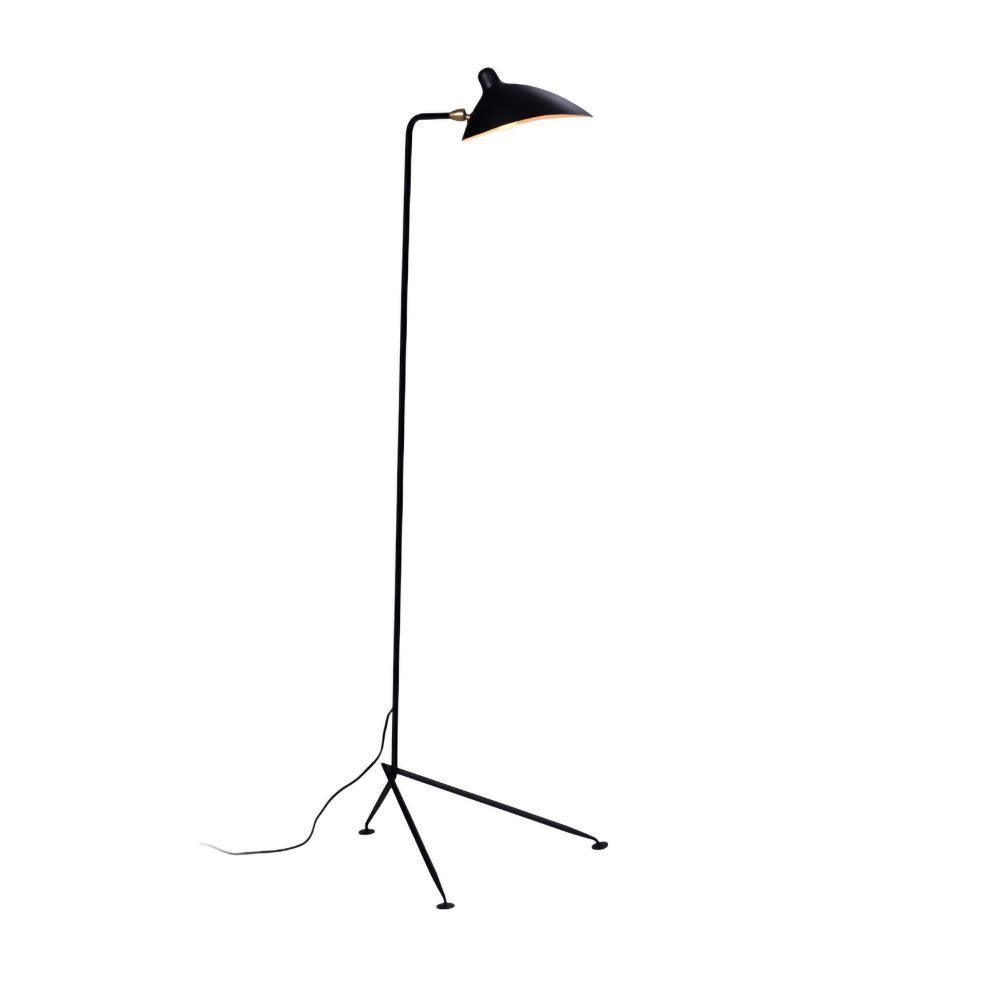 Mouille-Inspired Three-Arm Floor Lamp – Sculptural Lighting with Adjustable Arms