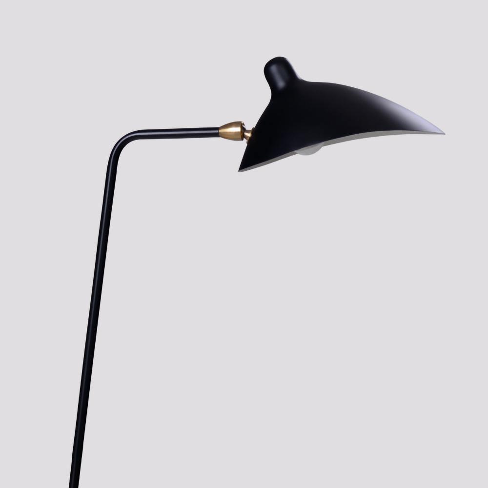 Mouille-Inspired Three-Arm Floor Lamp – Sculptural Lighting with Adjustable Arms