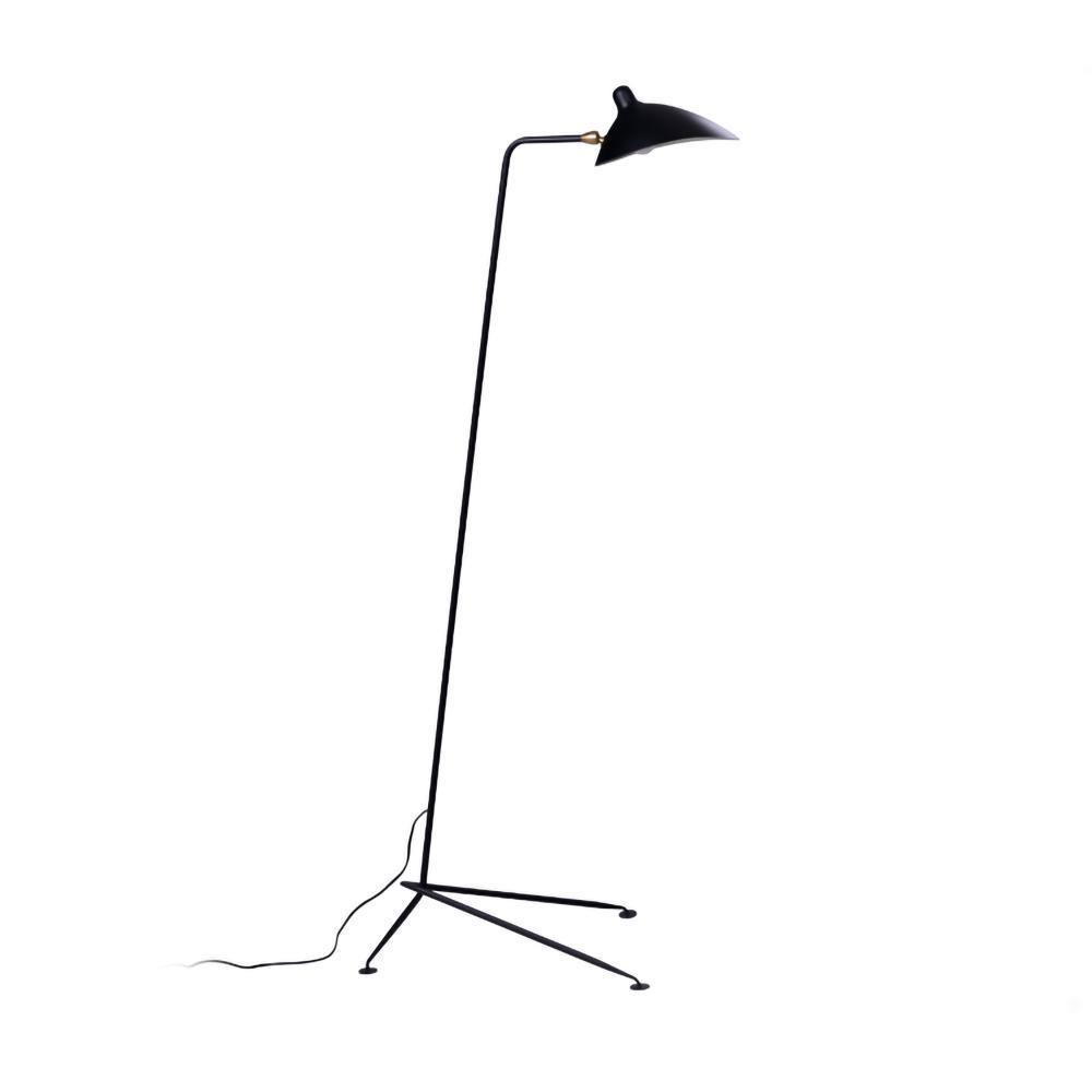 Mouille-Inspired Three-Arm Floor Lamp – Sculptural Lighting with Adjustable Arms