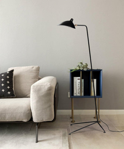Mouille-Inspired Three-Arm Floor Lamp – Sculptural Lighting with Adjustable Arms