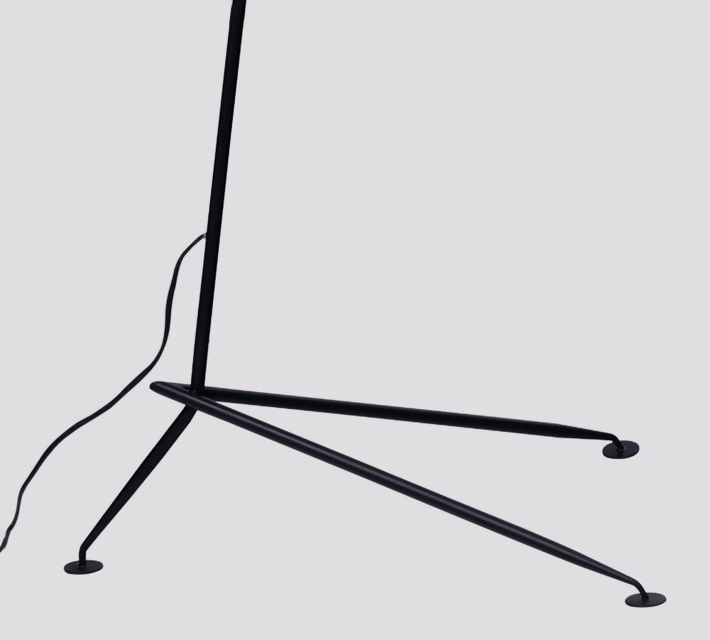 Mouille-Inspired Three-Arm Floor Lamp – Sculptural Lighting with Adjustable Arms