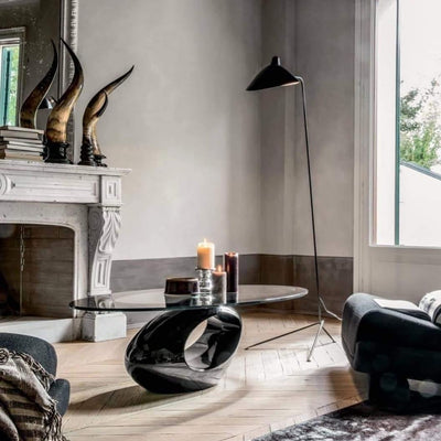 Mouille-Inspired Three-Arm Floor Lamp – Sculptural Lighting with Adjustable Arms