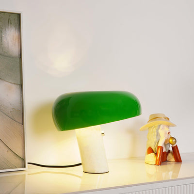 Art Marble Table Lamp – Luxury Italian Carrara Marble & Metal Design
