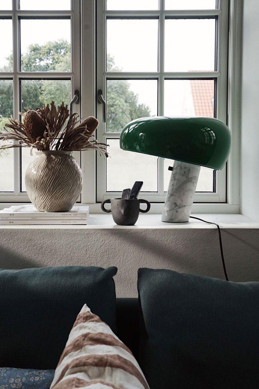 Art Marble Table Lamp – Luxury Italian Carrara Marble & Metal Design