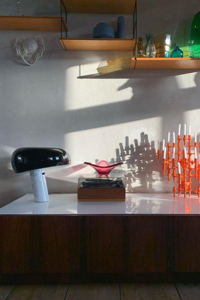 Art Marble Table Lamp – Luxury Italian Carrara Marble & Metal Design
