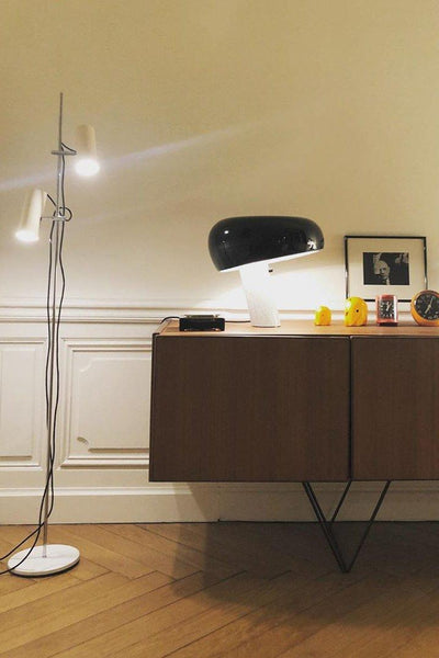 Art Marble Table Lamp – Luxury Italian Carrara Marble & Metal Design